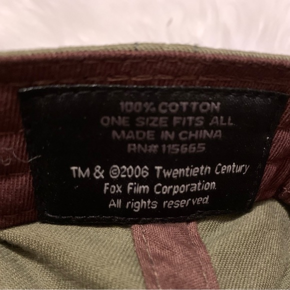 BIO DOMES M*A*S*H* 4077 adjustable 100% cotton hat NWT from 20th century fox - Picture 6 of 8